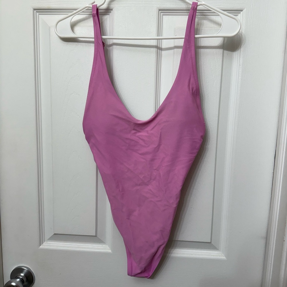 Pink One-Piece Swimsuit